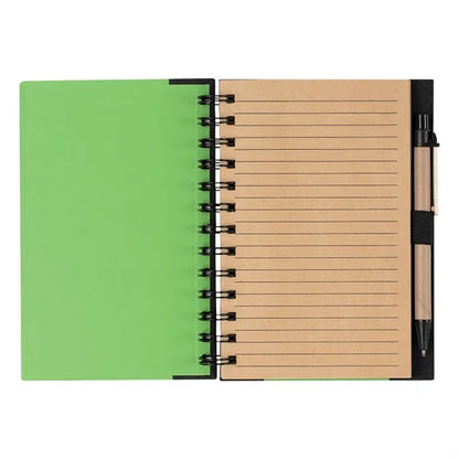 Eco-Inspired 5" X 7" Spiral Notebook & Pen