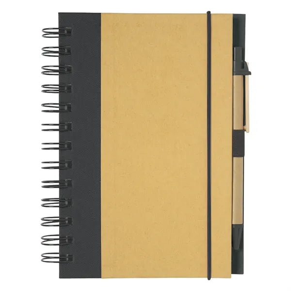 Eco-Inspired 5" X 7" Spiral Notebook & Pen
