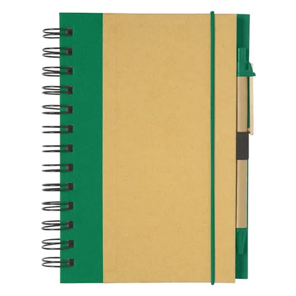 Eco-Inspired 5" X 7" Spiral Notebook & Pen