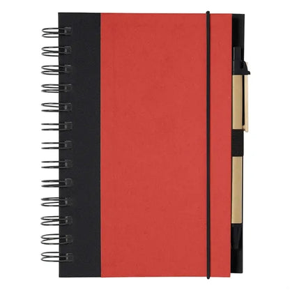 Eco-Inspired 5" X 7" Spiral Notebook & Pen