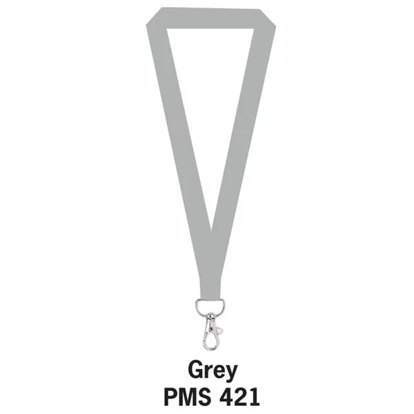 5/8" FLAT POLYESTER LANYARD
