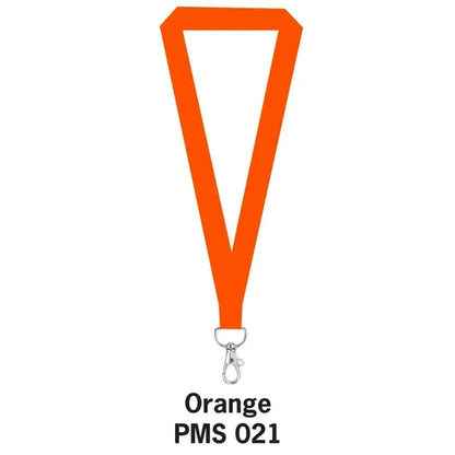 5/8" FLAT POLYESTER LANYARD