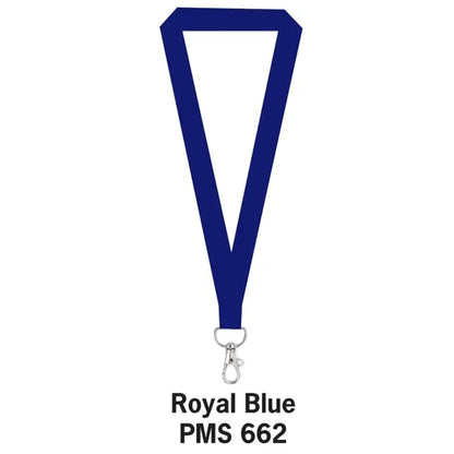 5/8" FLAT POLYESTER LANYARD