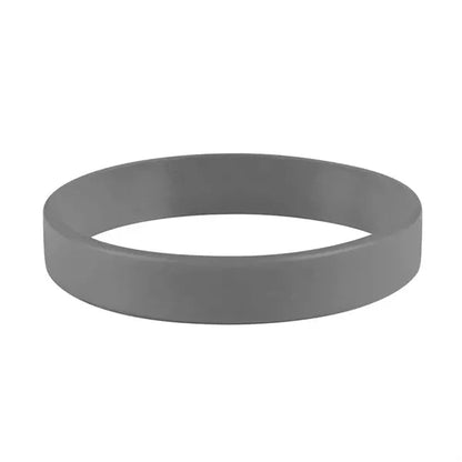 1/2" Embossed Silicone Wristband