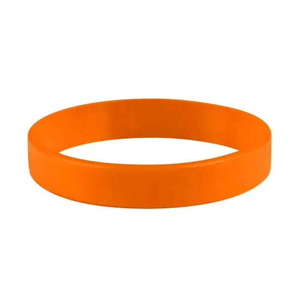 1/2" Embossed Silicone Wristband