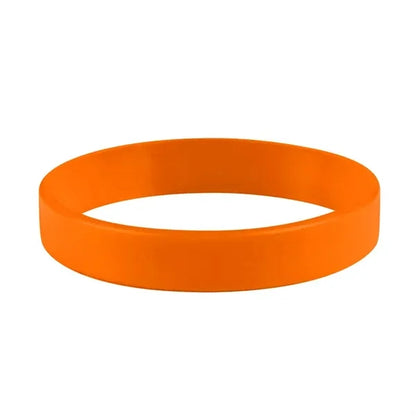 1/2" Embossed Silicone Wristband