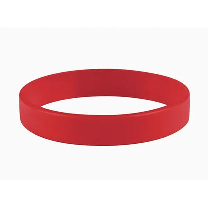 1/2" Embossed Silicone Wristband