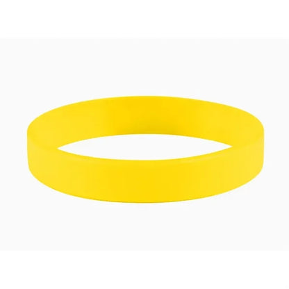 1/2" Embossed Silicone Wristband