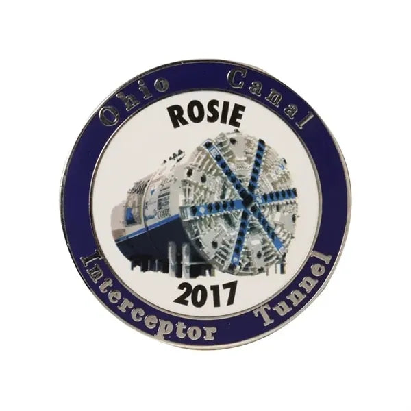 Hard Enamel Lapel Pin 3/4"
