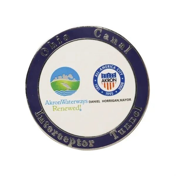 Hard Enamel Lapel Pin 3/4"