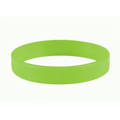 1/2" Embossed Printed Silicone Wristband