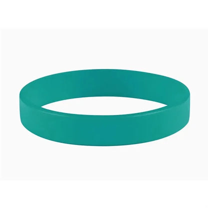 1/2" Embossed Printed Silicone Wristband
