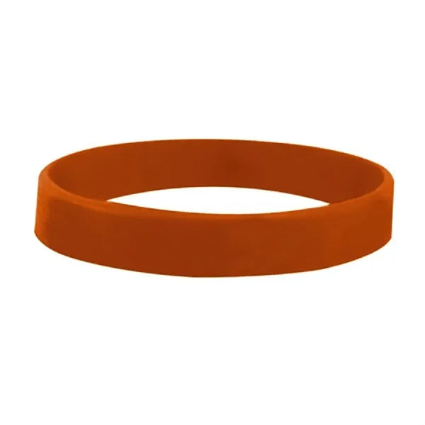 1/2" Embossed Printed Silicone Wristband
