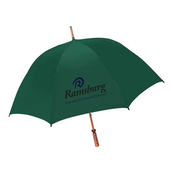 62" The Eagle Wood Shaft Golf Umbrella