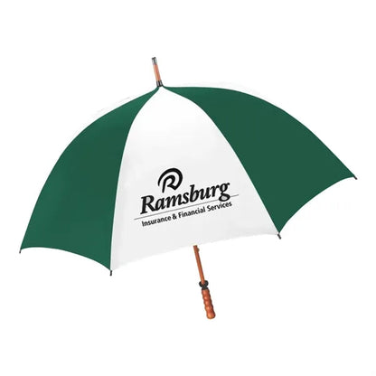 62" The Eagle Wood Shaft Golf Umbrella