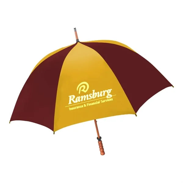 62" The Eagle Wood Shaft Golf Umbrella