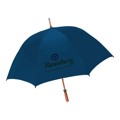 62" The Eagle Wood Shaft Golf Umbrella