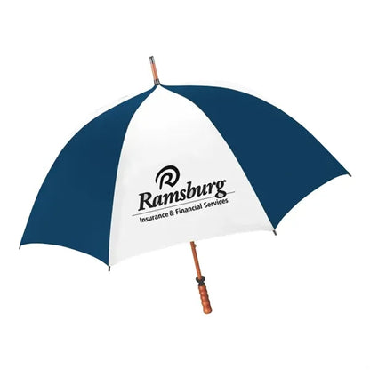 62" The Eagle Wood Shaft Golf Umbrella