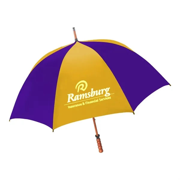 62" The Eagle Wood Shaft Golf Umbrella