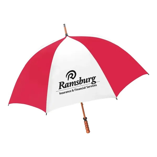 62" The Eagle Wood Shaft Golf Umbrella