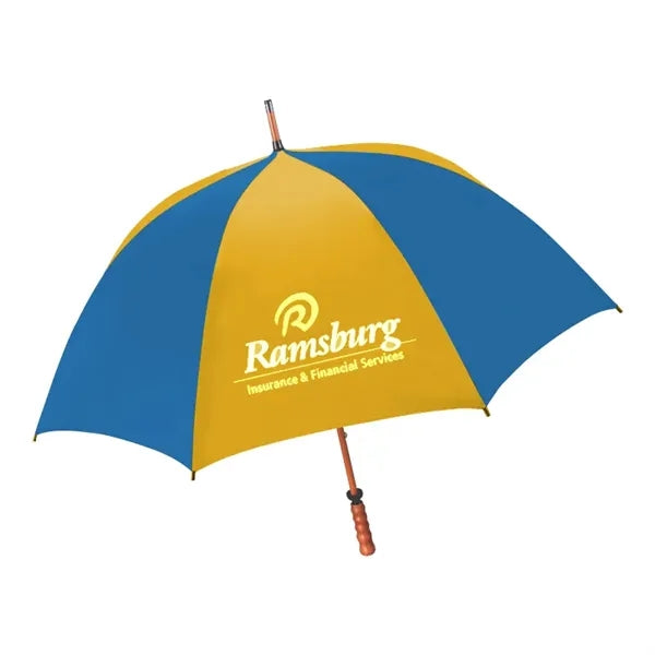 62" The Eagle Wood Shaft Golf Umbrella