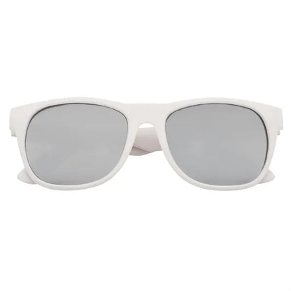 Rubberized Mirrored Malibu Sunglasses