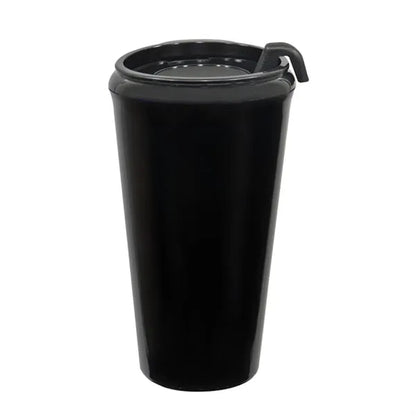 16 Oz. Infinity Tumbler With Plastic Sip Thru Lid