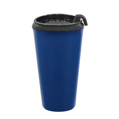 16 Oz. Infinity Tumbler With Plastic Sip Thru Lid