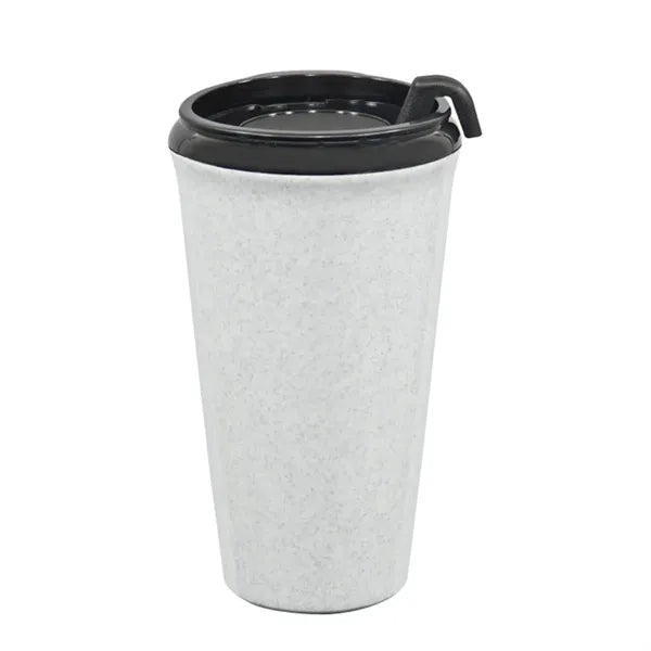 16 Oz. Infinity Tumbler With Plastic Sip Thru Lid