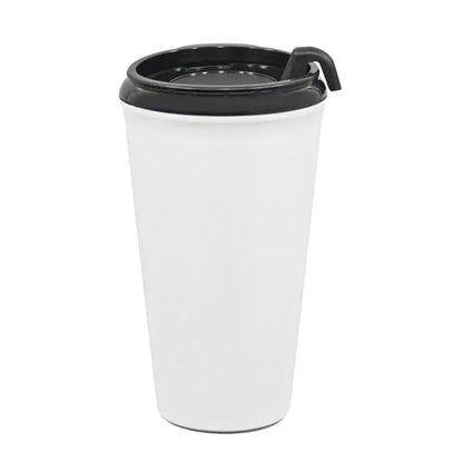 16 Oz. Infinity Tumbler With Plastic Sip Thru Lid
