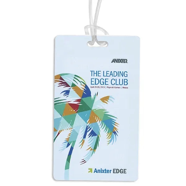 PhotoImage Full Color Imprint* ID Slip-In Pocket Luggage Tag