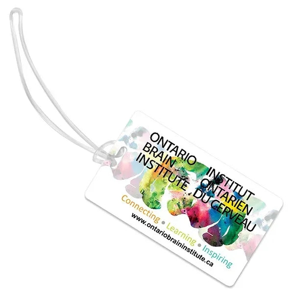 PhotoImage Full Color Imprint* ID Slip-In Pocket Luggage Tag