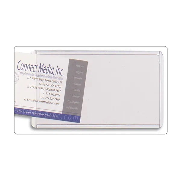 PhotoImage Full Color Imprint* ID Slip-In Pocket Luggage Tag