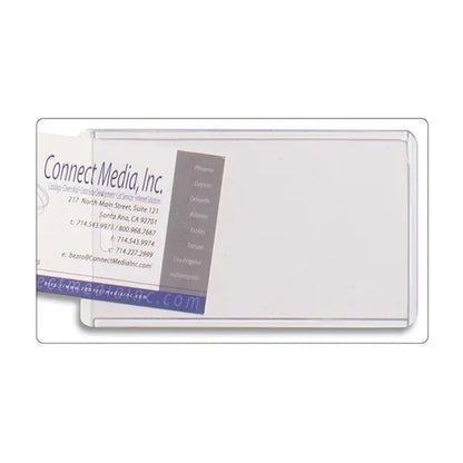 PhotoImage Full Color Imprint* ID Slip-In Pocket Luggage Tag