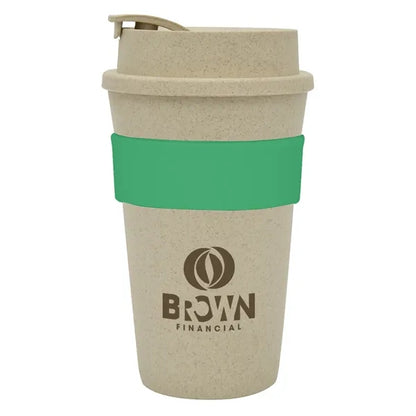16 Oz. Wheat Travel Tumbler