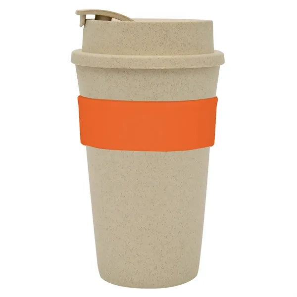 16 Oz. Wheat Travel Tumbler