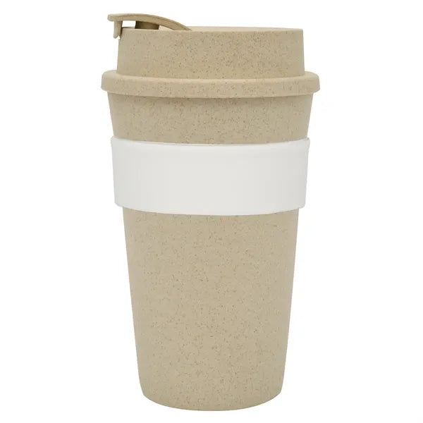 16 Oz. Wheat Travel Tumbler