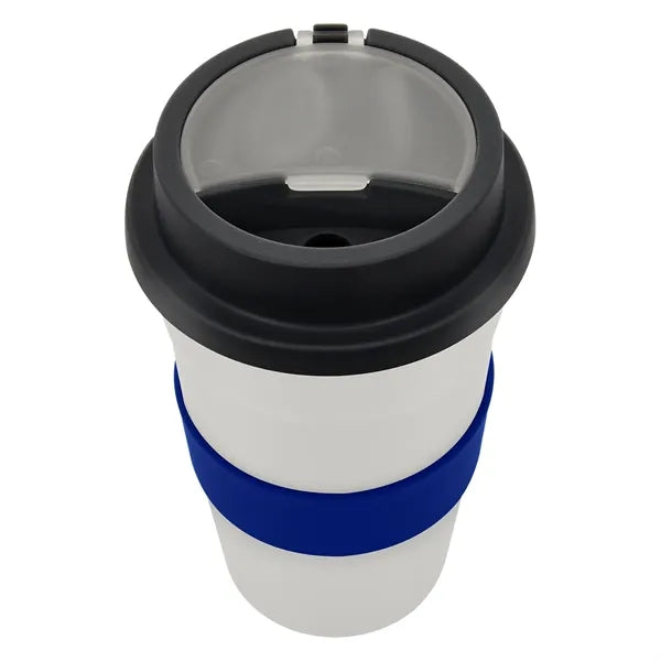 16 Oz. Travel Tumbler With Straw