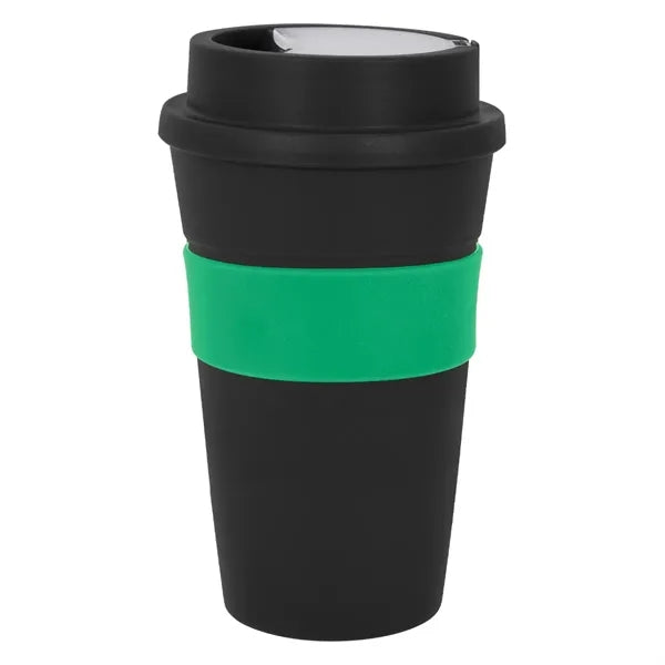 16 Oz. Travel Tumbler With Straw