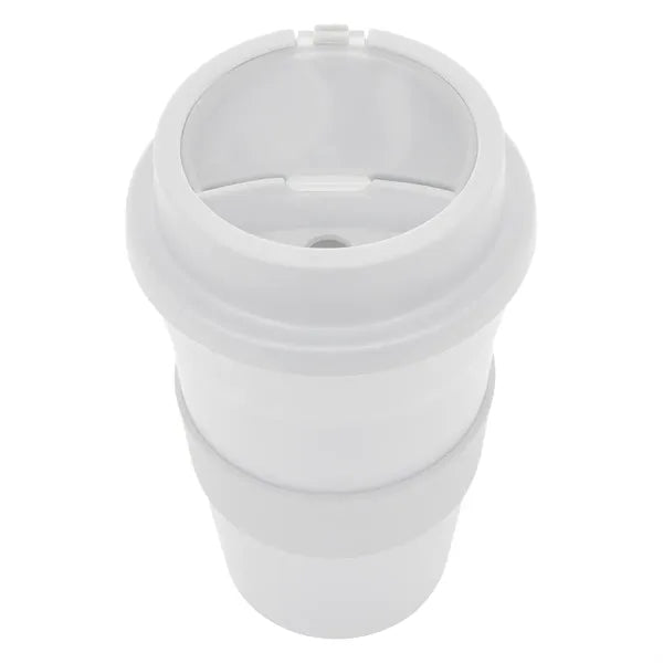 16 Oz. Travel Tumbler With Straw