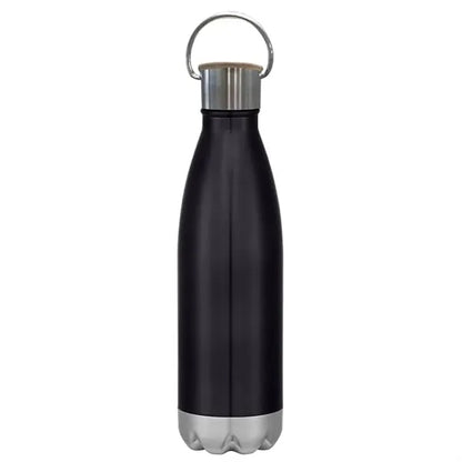 16 Oz. Urban Stainless Steel Bottle With Bamboo Lid
