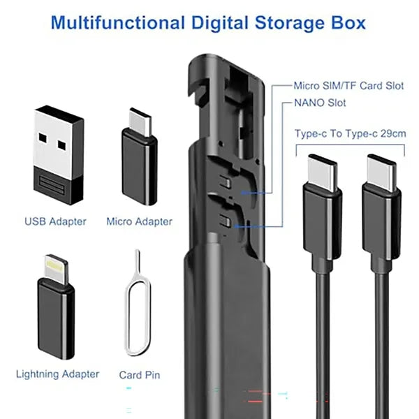 Multi USB Charging Adapter Cable Kit
