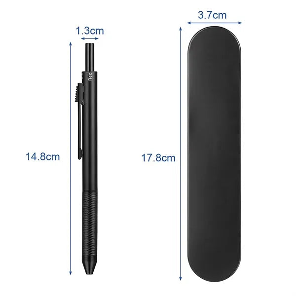 4-in-1 Multi-Color Pen with Metal Barrel