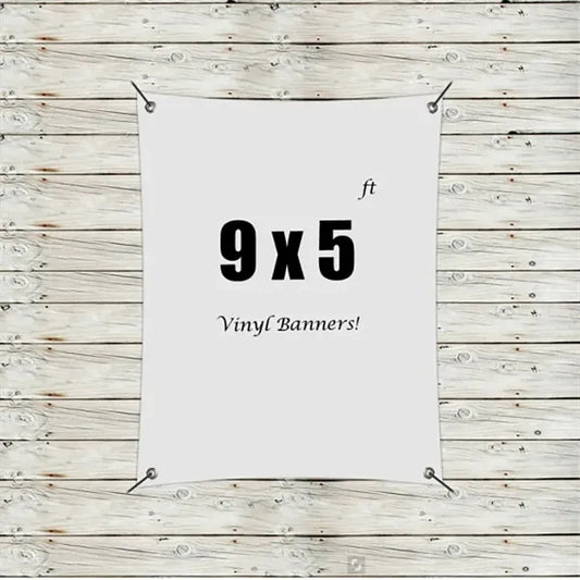 Custom 9 x 5 Vinyl Banners