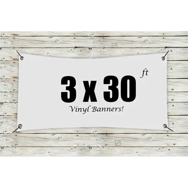 Custom 3 x 30 Vinyl Banners
