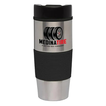 Lanai - 16oz. Stainless Steel Gripper Tumbler - Full Color