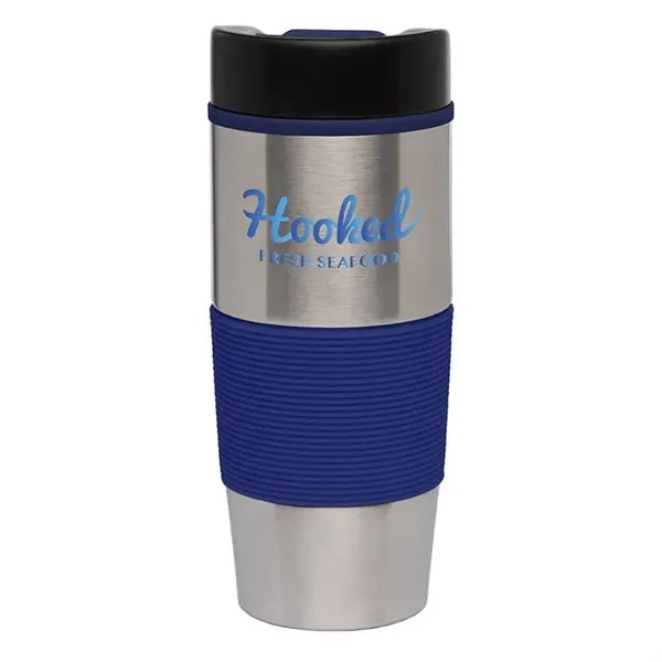 Lanai - 16oz. Stainless Steel Gripper Tumbler - Full Color