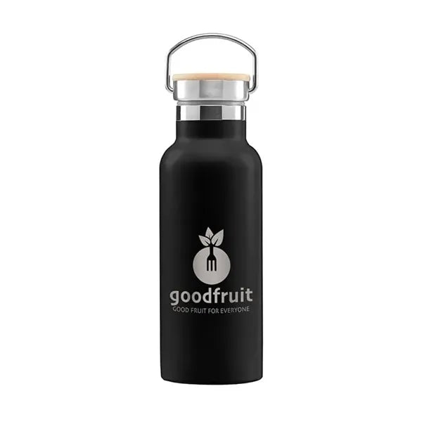 Oahu - 17 oz. Double-Wall Stainless Canteen Bottle - Laser