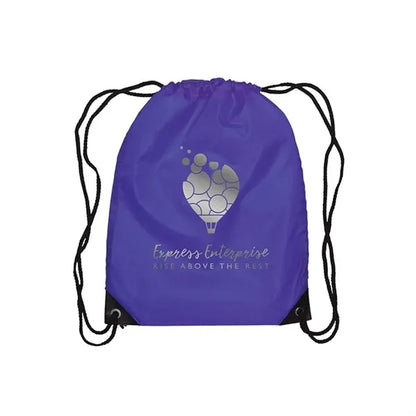 Broadway - Drawstring Pack- 210D Polyester- Metallic imprint