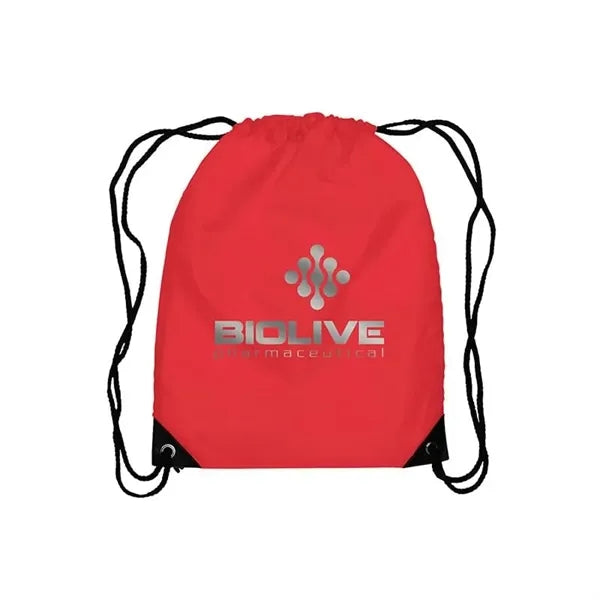 Broadway - Drawstring Pack- 210D Polyester- Metallic imprint